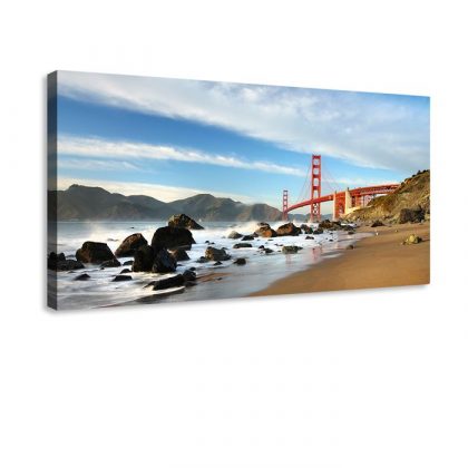 Panoramic canvas with crate - Panoramic