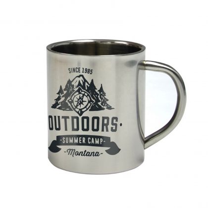 Εκτύπωση σε κούπα μεταλλική - stainless steel 11oz.