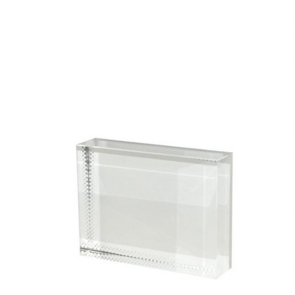 CRYSTAL - RECTANGULARE (9x13cm-20mm)