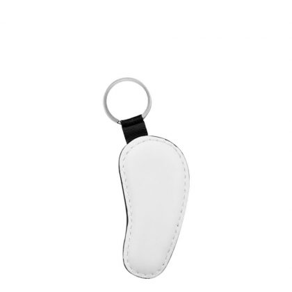 KEY-RING - LEATHER 2sided (Slipper)