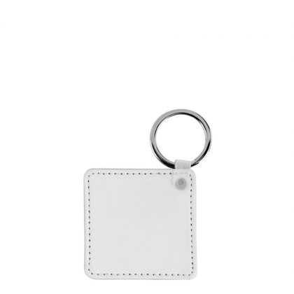 KEY-RING - LEATHER 1sided (Diamond)