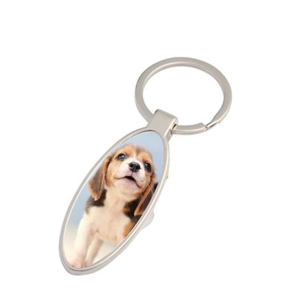KEY-RING - METAL (Bottle Opener) OVAL