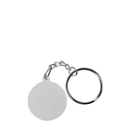 KEY-RINGS (plastic 2side)ROUND-SHAPED - 3.2cm