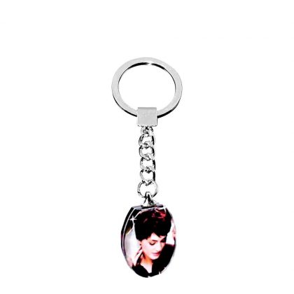 KEY-RING - CRYSTAL (Oval)