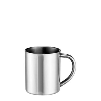 Stainless Steel Mug 8oz - SILVER