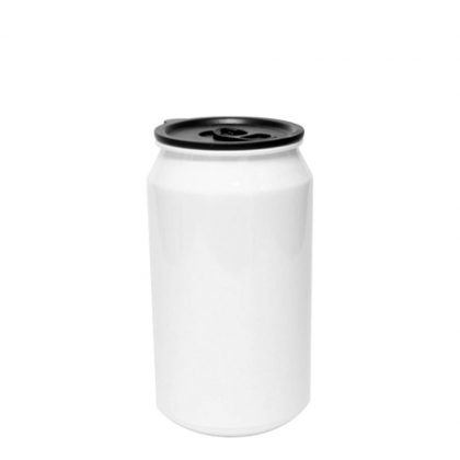 WATER CAN TIN - ALUMINUM (WHITE) 18oz
