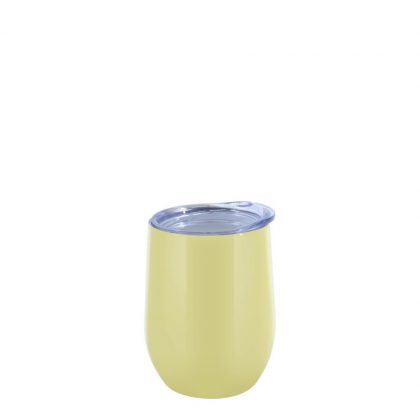 Stemless Cup 12oz (Yellow)
