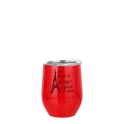Stemless Cup 12oz (Red)