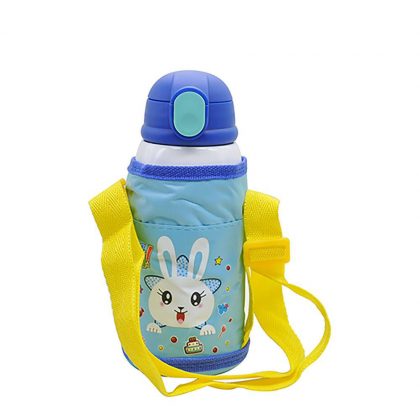 Kids Bottle (550ml) BLUE 3Lids+Bag