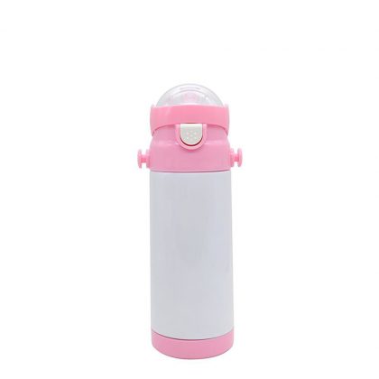 Kids Bottle (350ml) PINK clear Cap