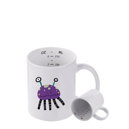 MUG 11oz - PRINT INSIDE (MEASURREMENT)