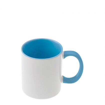 MUG 11oz - INNER & HANDLE - BLUE LIGHT