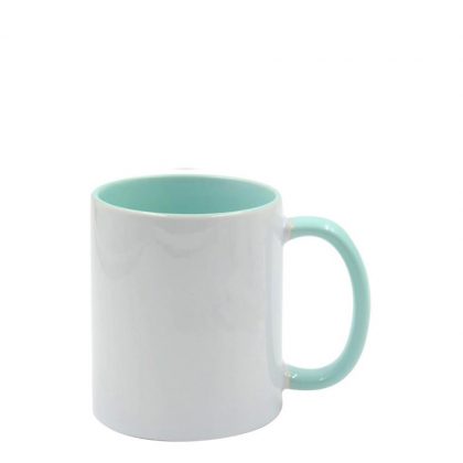 MUG 11oz - INNER & HANDLE - MINT GREEN