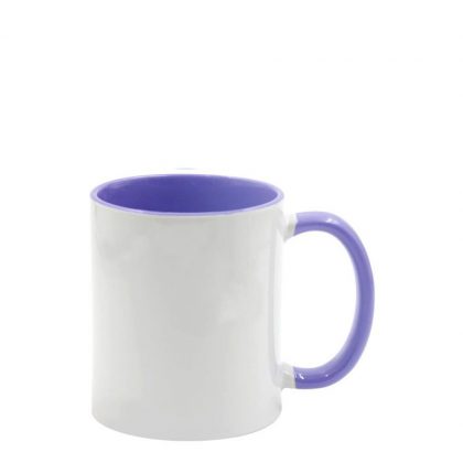 MUG 11oz - INNER & HANDLE - PURPLE LIGHT