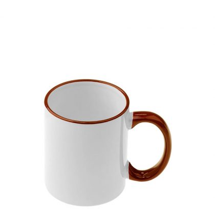 MUG 11oz - RIM & HANDLE - MAROON