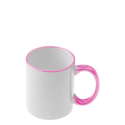MUG 11oz - RIM & HANDLE - PINK