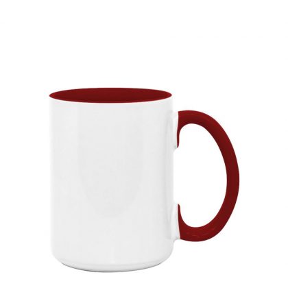 MUG 15oz -  INNER & HANDLE - MARRON
