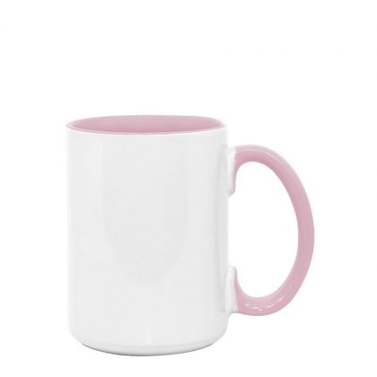 MUG 15oz -  INNER & HANDLE - PINK