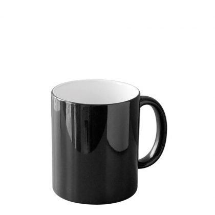 MUG CHANGING COLOR 11oz. - GLOSS BLACK (+box)