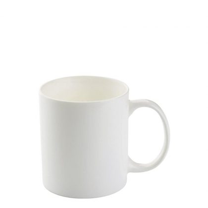 MUG WHITE (Bone China) 11oz