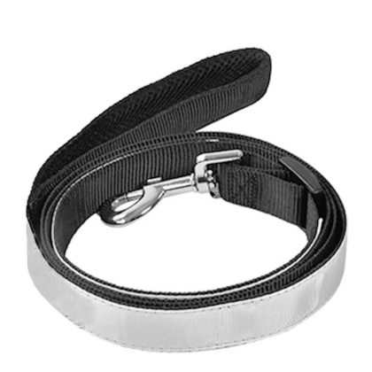 DOG LEASH with white Patch
