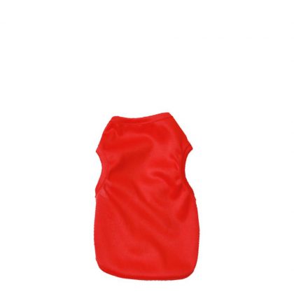 PET CLOTH - Waistcoat (XS) RED