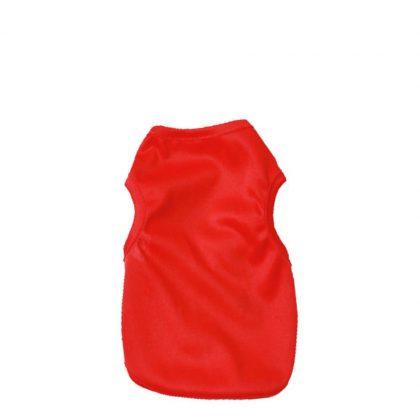 PET CLOTH - Waistcoat (S) RED