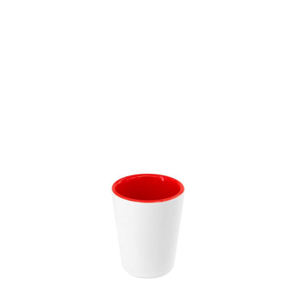 Shot Glass - 1.5oz (Ceramic) Red inner
