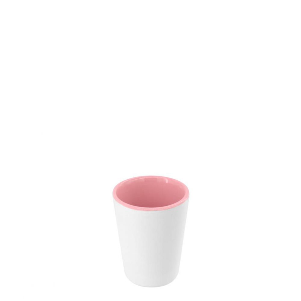 Shot Glass - 1.5oz (Ceramic) Pink inner