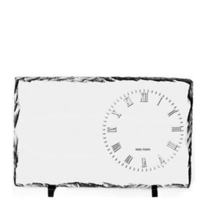SLATE GLOSS - RECTANGULAR - 25x40cm (CLOCK)