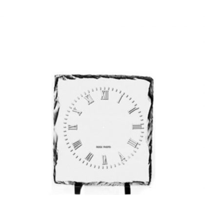 SLATE GLOSS - SQUARE- 27x27cm (CLOCK)