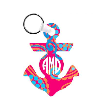 KEY-RINGS (Aluminum 2-sided) SEMI-GLOSS ANCHOR - 6.09 x 8.0