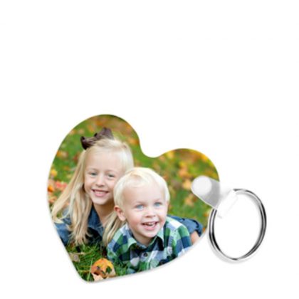 KEY-RINGS UNISUB (plastic FRP 2s) HEART - 6.35x5.72