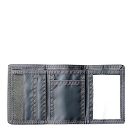 WALLET - NYLON (12x8cm) GREY