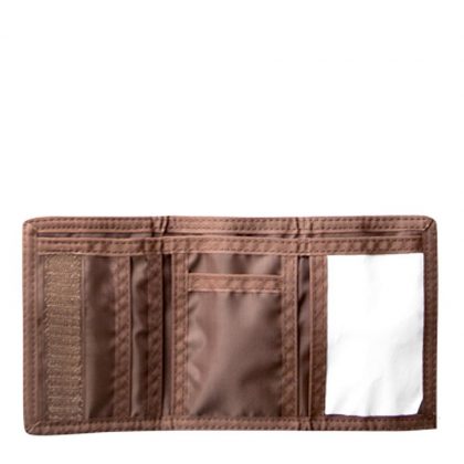 WALLET - NYLON (12x8cm) BROWN