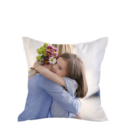 PILLOW - COVER (SATIN white) 40x40cm