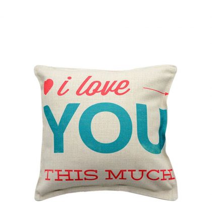 PILLOW - COVER (LINEN) 28x28cm