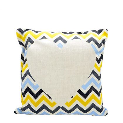 PILLOW - COVER (LINEN chevron) 40x40cm