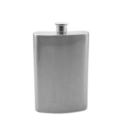 Flask 8oz (Silver)