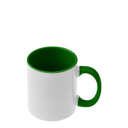 MUG 11oz - INNER & HANDLE - GREEN