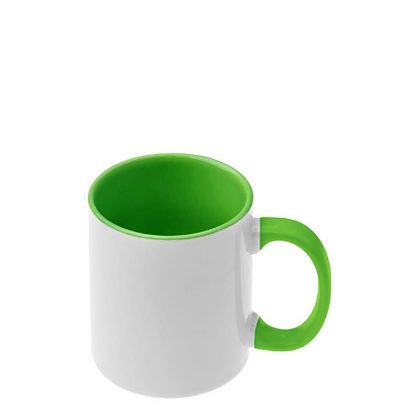 MUG 11oz - INNER & HANDLE - GREEN LIGHT