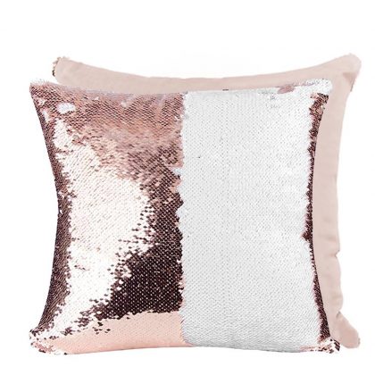 PILLOW - COVER Sequin (CHAMPAGNE) 40x40cm