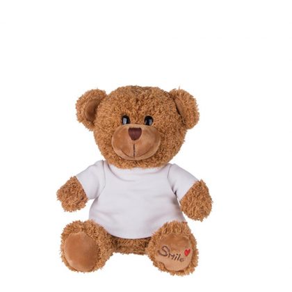 TEDDY BEAR - 23 cm (with T-Shirt)