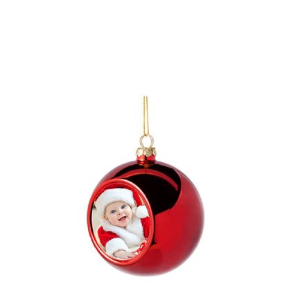 XMAS - BALL 8cm/RED