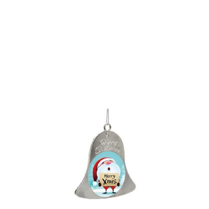 XMAS - ORNAMENTS BELL - SILVER