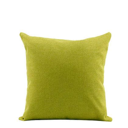 PILLOW - COVER (LINEN green light) 40x40cm