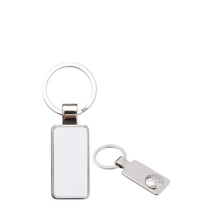 KEY-RING METAL 2.2x5.5cm (Football back)