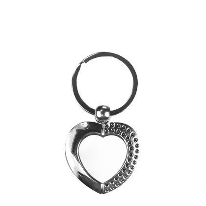 KEY-RING - METAL (HEART)
