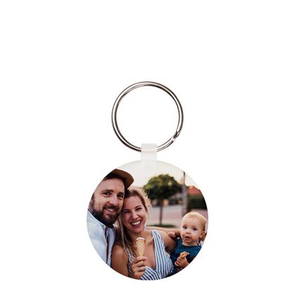KEY-RINGS (acrylic) ROUND D.5cm (4mm)
