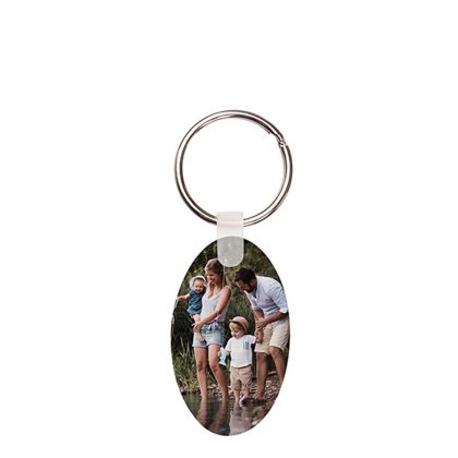 KEY-RINGS (acrylic) OVAL 5x3cm (4mm)